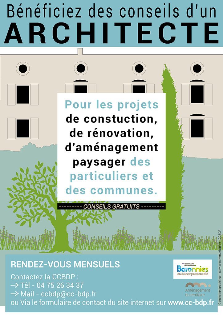 Affiche architecte conseil