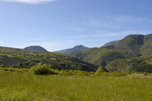 Pays de Rémuzat - Vue depuis Rocher du Caire