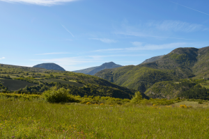 Pays de Rémuzat - Vue depuis Rocher du Caire