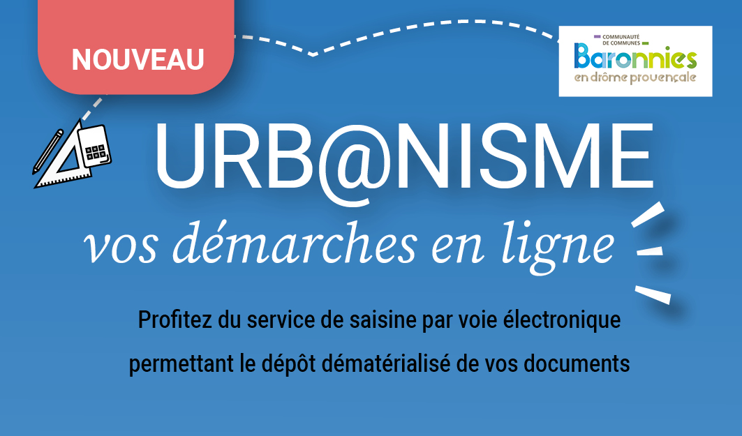 Urbanisme : vos démarches en ligne - Communauté de Communes des ...